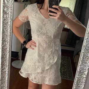 White Lace Dress